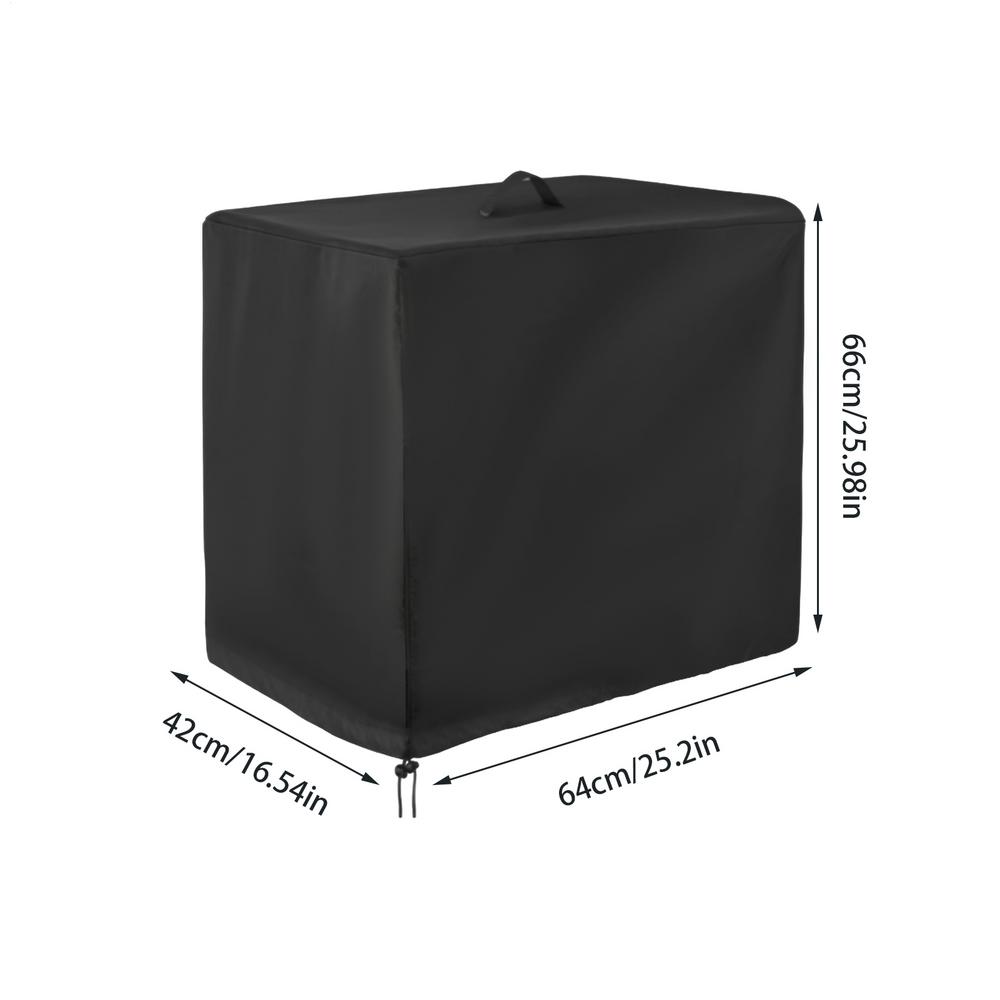Pool Pump Cover Sand Filter Cover Easy-Install Waterproof Strainer Enclosure For Debris Removal Pet Safety Child Protection