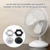 Floor Fan Base Fixing Nut ABS Texture Quality Base Locking Nuts Fan Base Fasteners Suitable for Home and Office Use