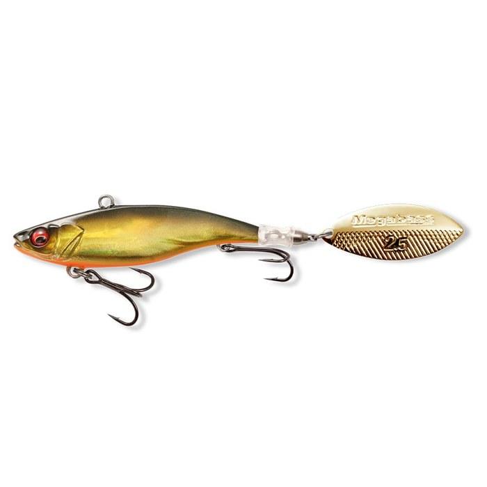 Megabass X-Blazar 21g G, 7g: 39mm / 14g: 56mm / 21g: 64mm