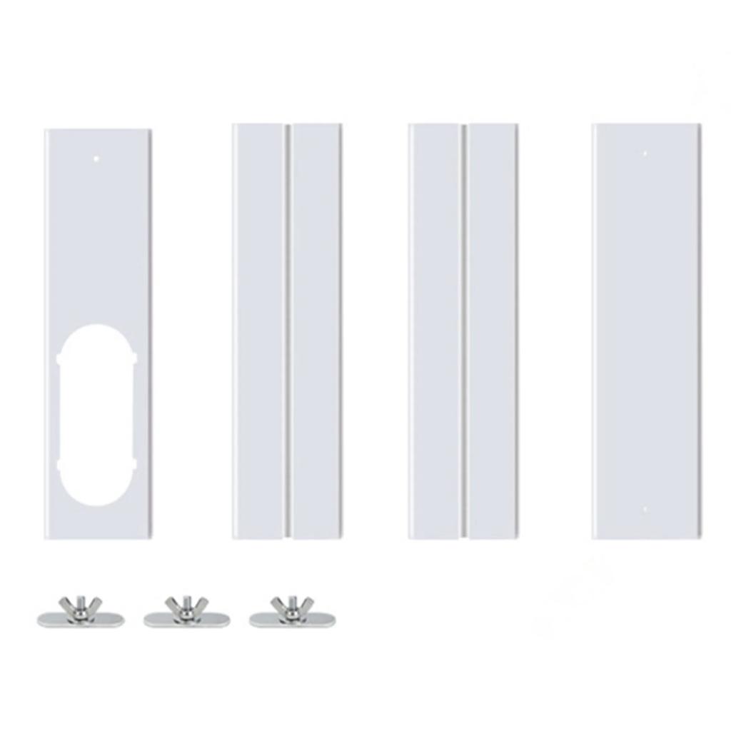 Air Conditioner Window Vent Exhaust Hose Lightweight Duct Extension Pipe Slide Plate Tube Connector Air Conditioning Wind Shield