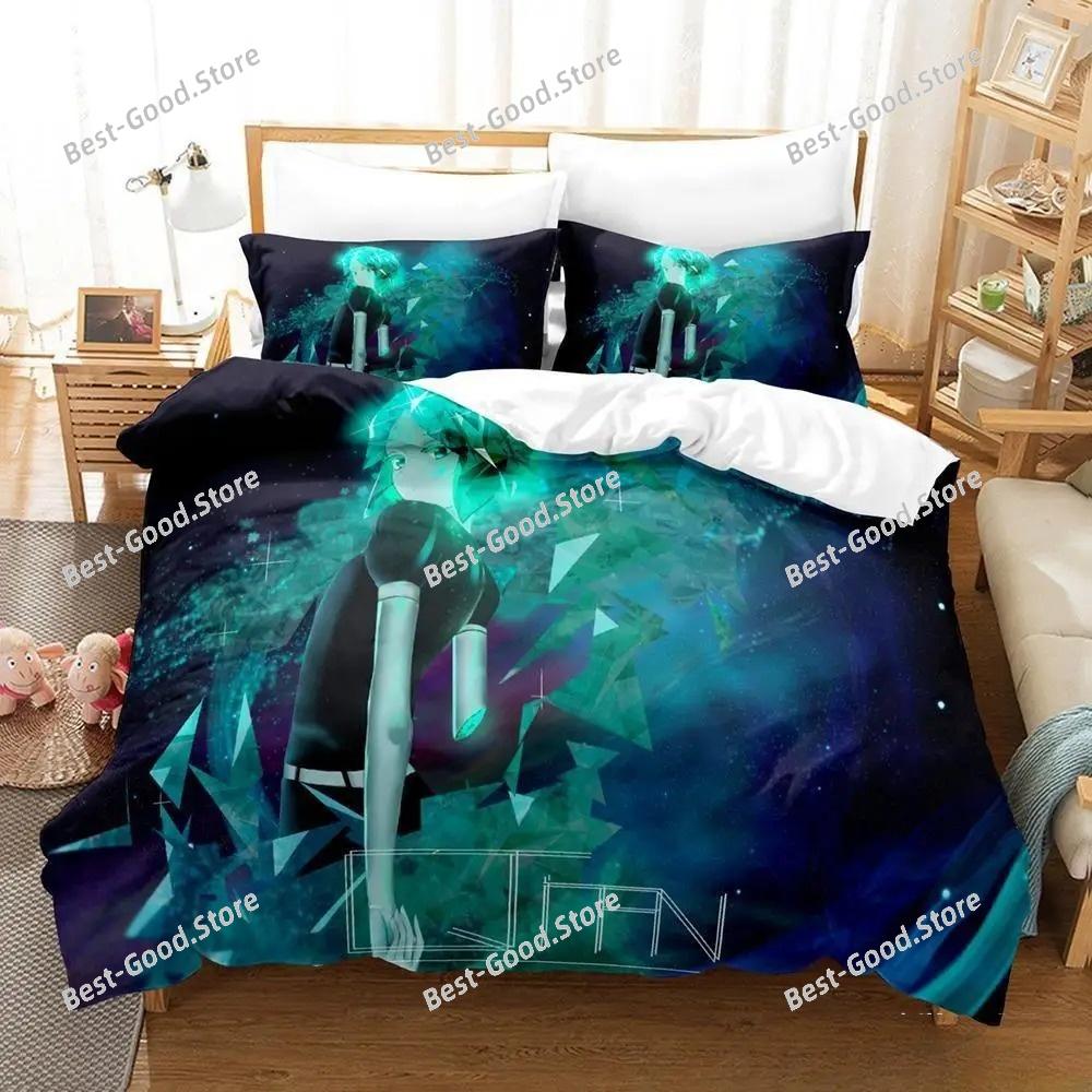 3D Print Anime Houseki No Kuni Bedding Set Single Twin Full Queen King Size Bed Set Adult Kid Bedroom Duvet Cover Sets