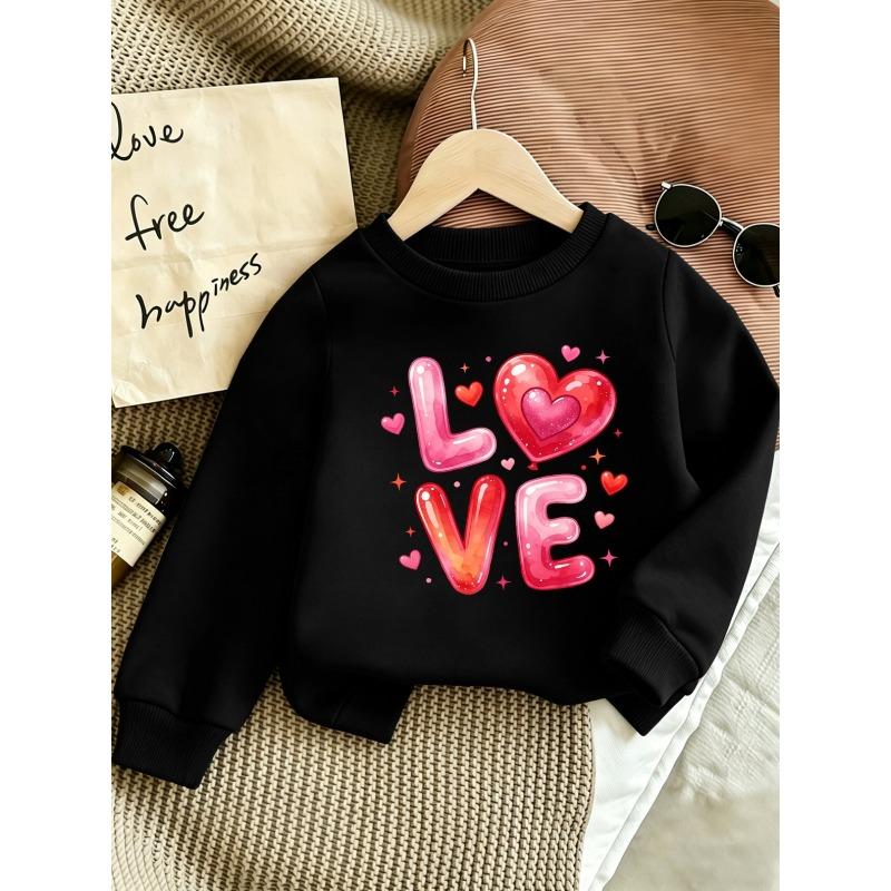 European Sizes Cute Printed Pattern 0-3 Years Old Kids' Comfortable Children's Spring Lightweight Round Neck Sweatshirt, Suitable for Outdoor Wear