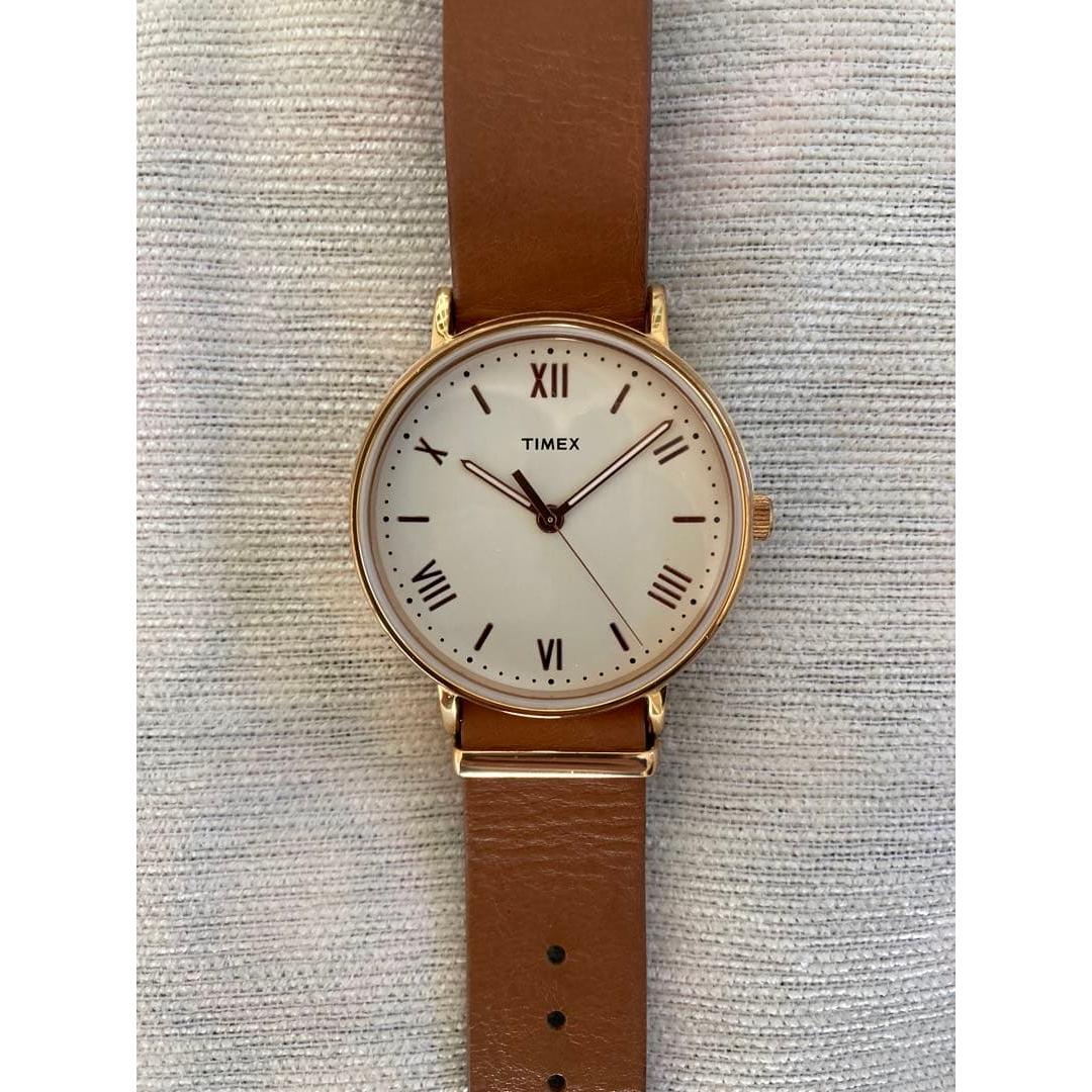 Б/у TIMEX South View Светло-коричневый TW2R28800 Унисекс