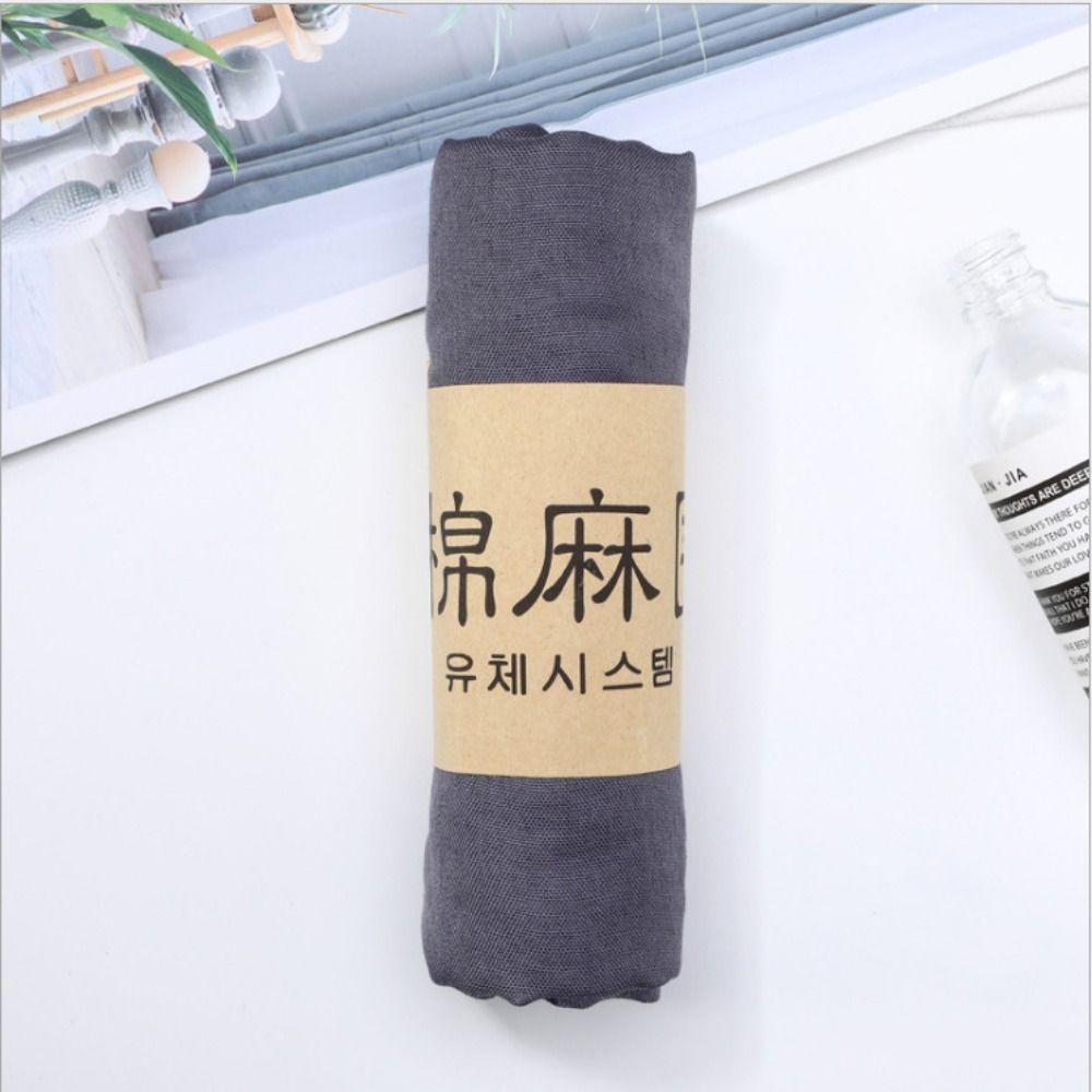 Солнцезащитный шарф, длинная летняя бандана из пашмины на шею для женщин и мужчин темно серый