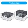 86 Type Outdoor Socket Waterproof Box Socket Case Receptacle Protector Plastic Electrical Outlet Cover Dustproof Box