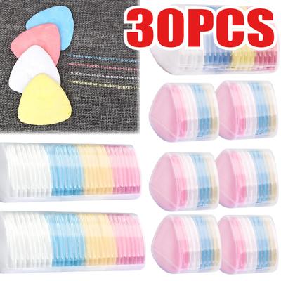 10/20/30 adet/takım Kumaş Terzileri Tebeşir Silinebilir Kumaş Kalemi Patchwork Giyim DIY Dikiş Araç Kutusu Seti İğne İşi Aksesuarları