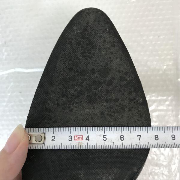 Salvatore Ferragamo Italien Spitze Riemchensandalen Damen 8C 24.5-25.0 Schwarz(GEBRAUCHT)