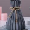 Creative Origami Vase European Pleated Design Plastic Folding Flower Vase Modern Decor for Dry Flower Arrangement