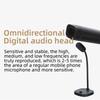 Compact Desktop Microphone Portable USB Voice Changer 16 Adjustable Effects for Online Game Streaming Devices
