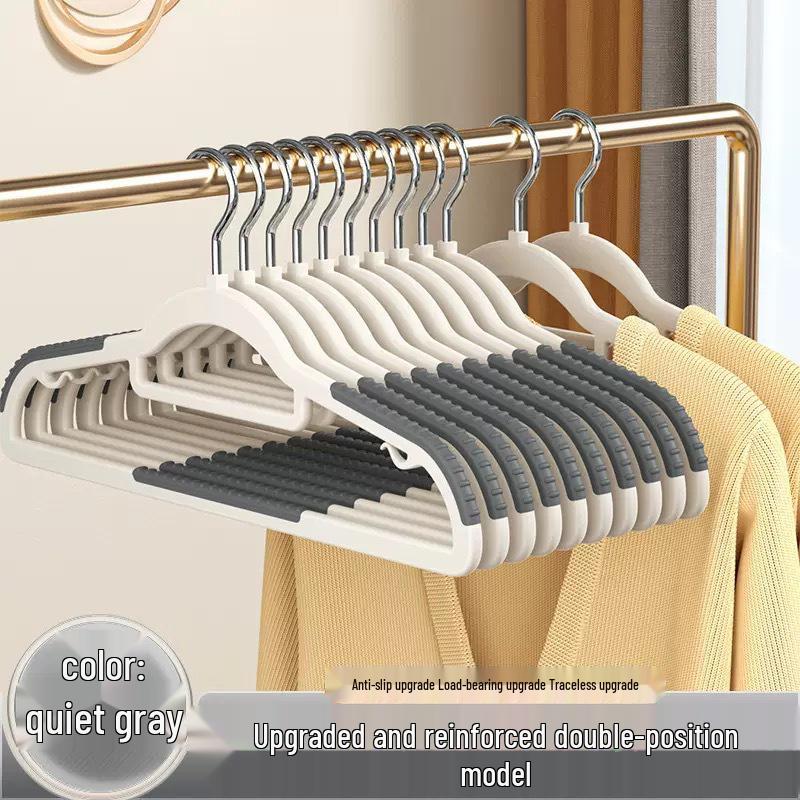 Newcomer Exclusive: Non-Slip Plastic Clothes Hangers for Wet and Dry Use