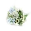 Fake Flower Ball Vivid Details Long Lasting Silk Simulation Flower Ball Arrangement Bouquet for