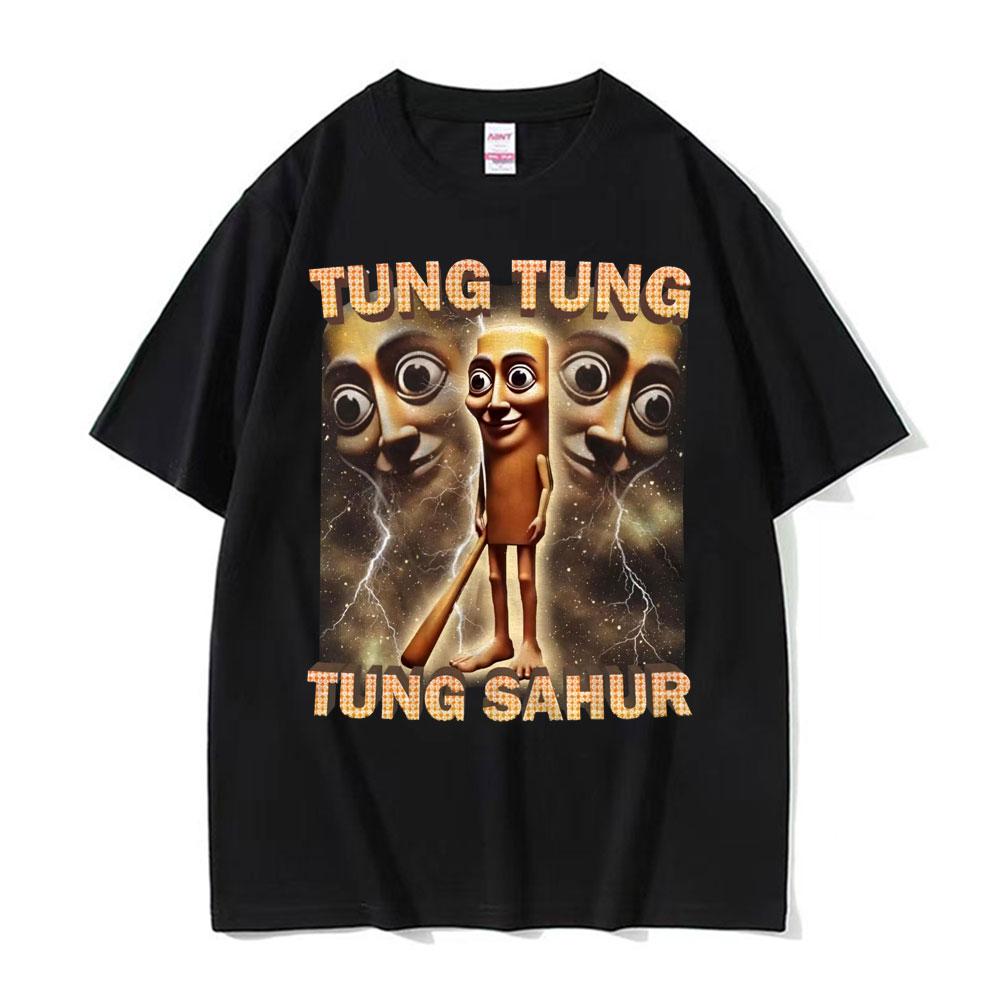 Tralalero Tralala Funny Shark Meme T Shirts Gifts Unisex Women Fashion Trend High Street Tshirt Cotton ONeck Short Sleeve T Shirt