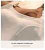 Women's Pure Cotton Vest with Fixed Cup Straps & Chest Pads - Breathable Lingerie & Outerwear