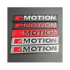 RUNTB1 3D Metal 4 Motion Logo 4motion Emblem Car Rear Trunk Badge Sticker For VW Tiguan Passat B8 Polo Jetta Golf 4 5 6 7 MK4 MK5 MK6