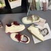Platform sports casual shoes autumn and winter new round head fleece heightening board shoes