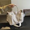 New Portable Cloth Bag Women's Large Capacity Shoulder Fashionable Commuting Cross-body All-matching Tote