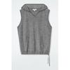 Cos Japan Merino Wool Sleeveless Hoodie