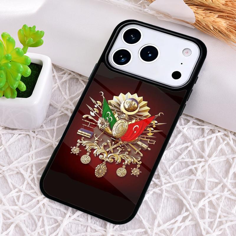 Ottoman Empire Coat Of Arms soft Shockproof Phone Case for iPhone 17 Air 16e 15 11 12 14 13 Pro Max Cover Coque