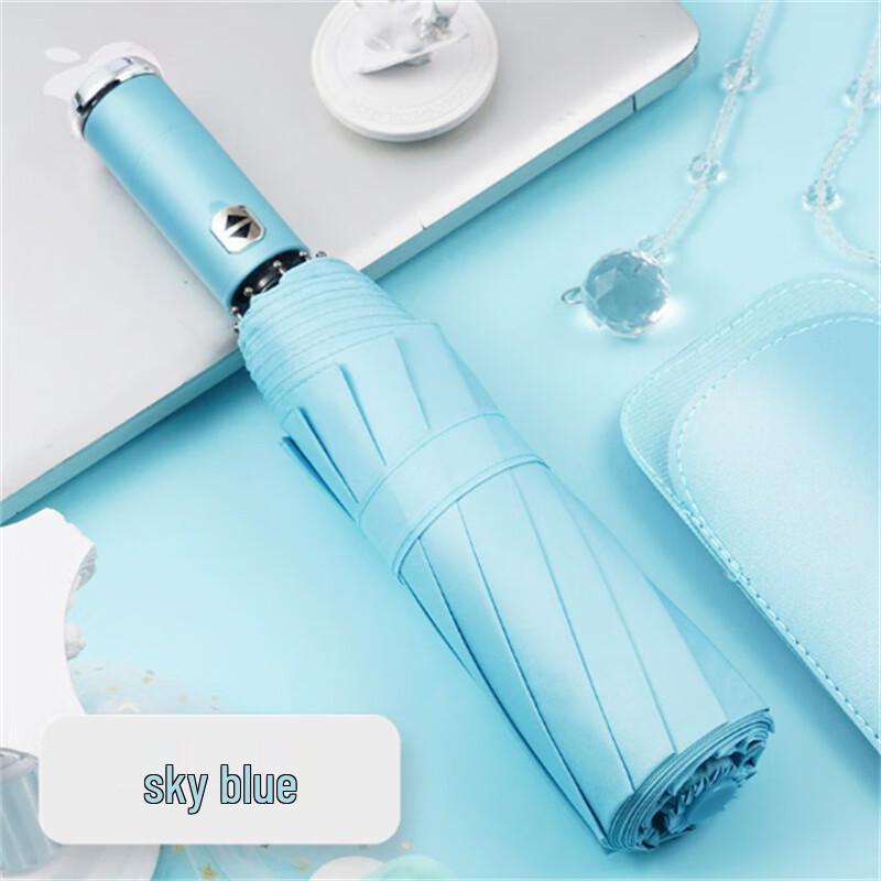 LED Rotating Light Automatic Umbrella