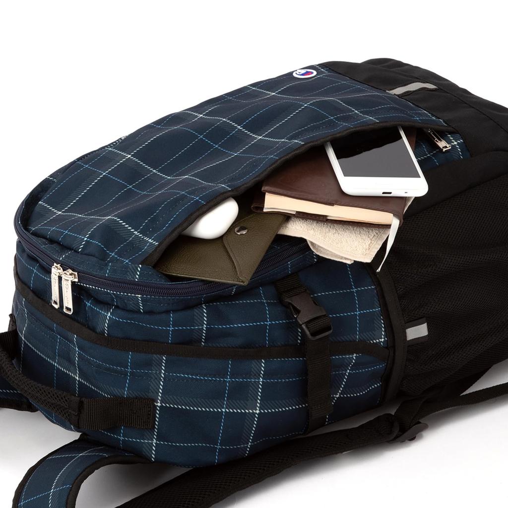 Checkmate inch PC School School H47 x W32 x D18cm [Champion] Backpack, 15.6 Storage, 28L, Backpack, Bag, No. 68271, Women's, Black,