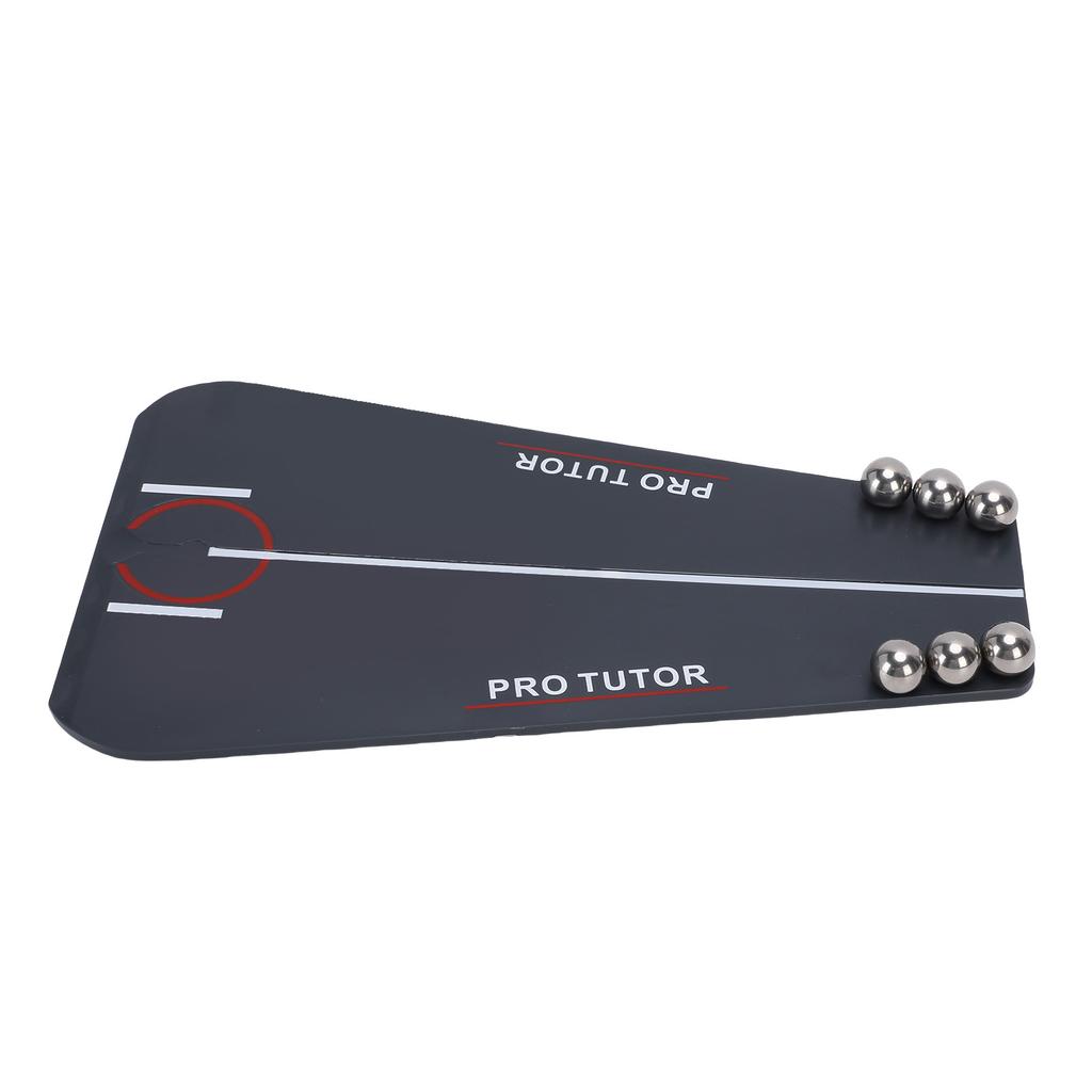 Puttingový trenažér Puttingová pomůcka pro zarovnání Trenažér držení těla pro putting v přímé linii pro vnitřní trénink