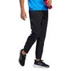 Adidas Solid Color Elastic Waistband Breathable Training Pants Men Bottoms Black HF8984
