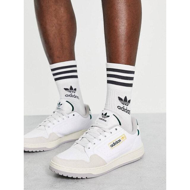 

Бело-зеленые кроссовки adidas Originals NY90