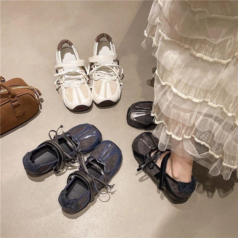 Ballet Mary Jane women's summer new soft-soled casual sports board shoes retro