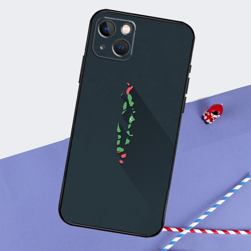 Maldives Flag Phone Case For iPhone 16 15 11 12 13 14 Pro Max Mini XS XR X 7 8 Plus Soft TPU Cover