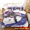 Top Anime Nyatasha Nyanners Bedding Set Printed Bed Set With Pillowcase Bed Duvet Cover Soft Single Double Queen Super King Size