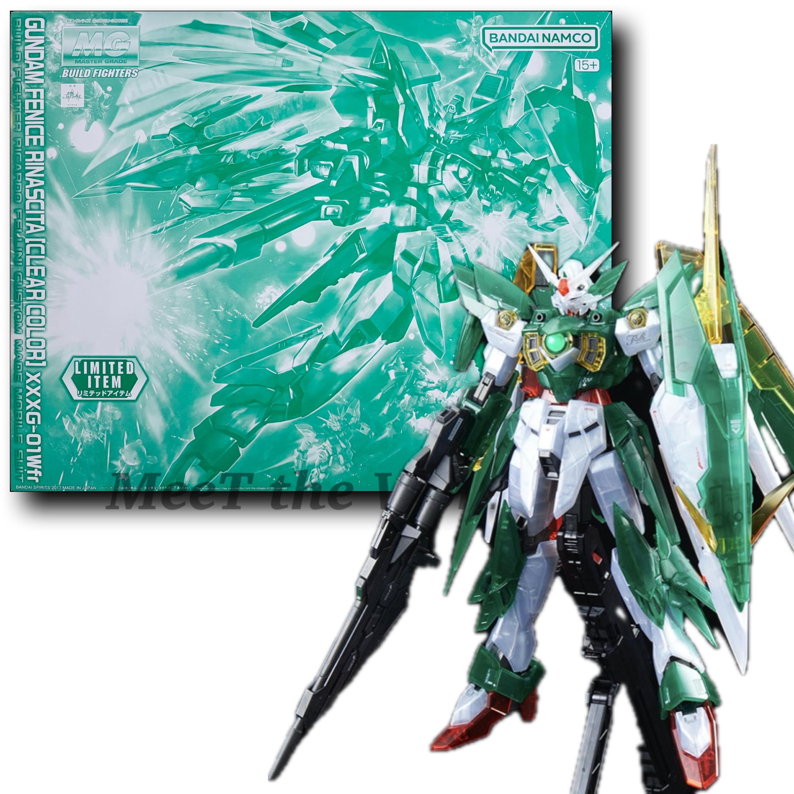 

[MG] 1/100 Fenice Rinascita [Clear Color] Pre-Colored Plastic Model, Event Exclusive, Build Fighters