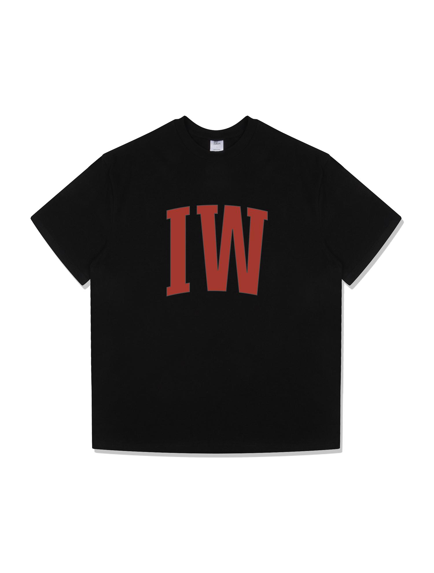Idle Workers Iw Logo Cotton Oversized Short Sleeve_Black L