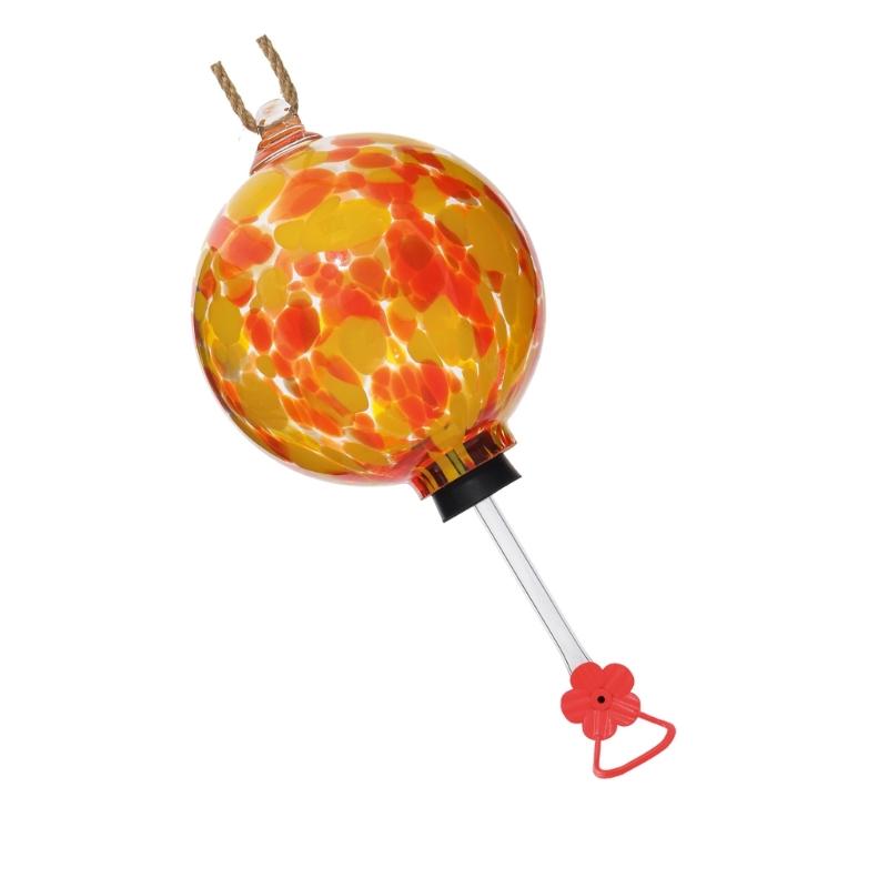 Shatter Resistant Hummingbird Feeder Outdoor Hanging Water Dispenser Bird Bath Leakproof Technology Detachable Component