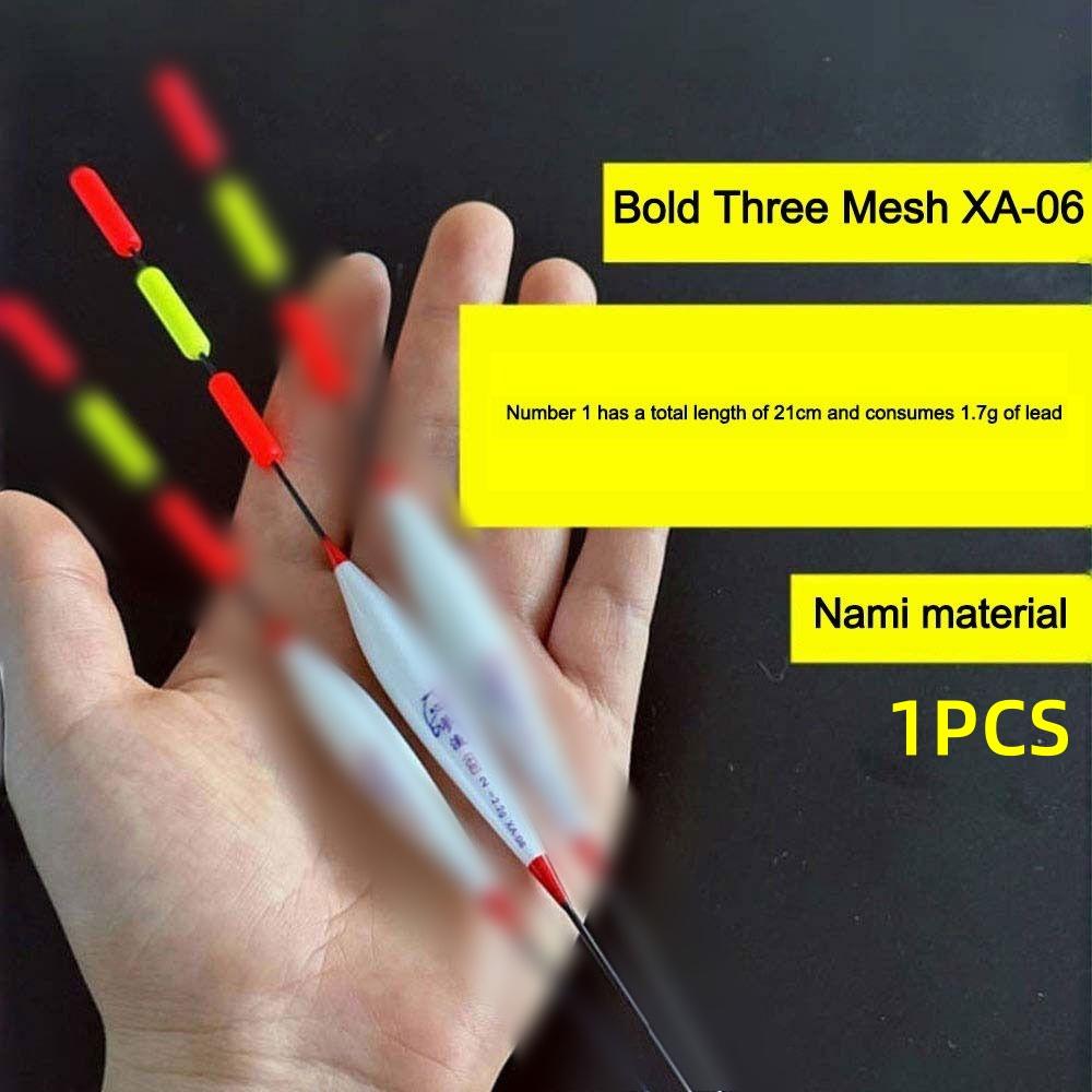 1PCS Short Electronic Fishing Float Three-mesh Fishing Float Eye-catching Highly Sensitive Shallow Water Ultra-Short Fish Float