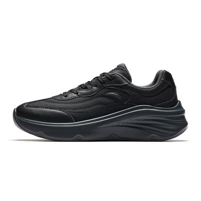 Mambo Cushioning Abrasion Resistant Lightweight Low Top Casual Shoes Women's Basic Black 922548887-4
