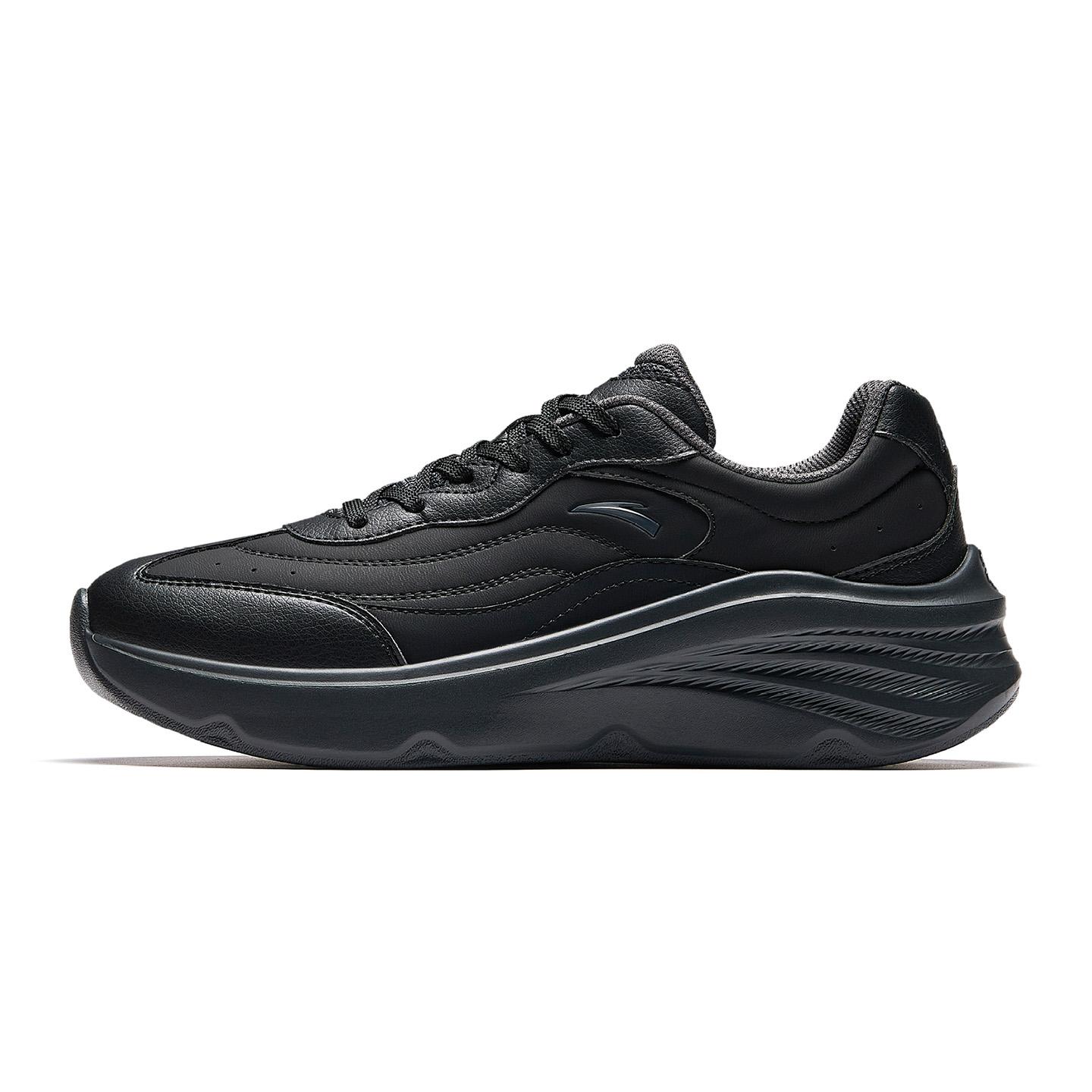

Anta Mambo Cushioning Abrasion Resistant Lightweight Low top Casual Shoes Women s Basic Black 922548887-4 40