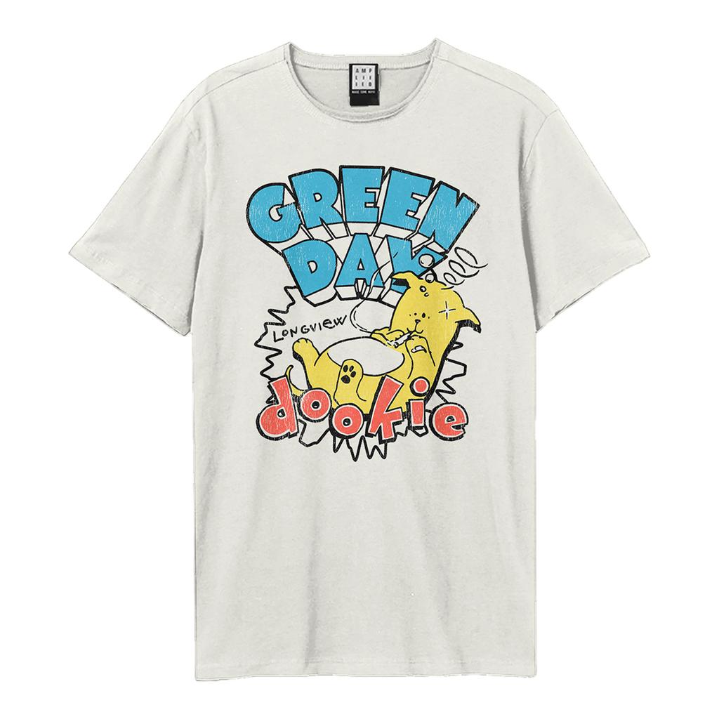 Amplified Unisex Adult Dookie Longview Green Day T-Shirt