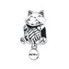 Original 925 Sterling copper Charms Love Pets Dog Cat Paw Print Pendant Beads Fit Brand Bracelets Necklaces Women DIY Zircon