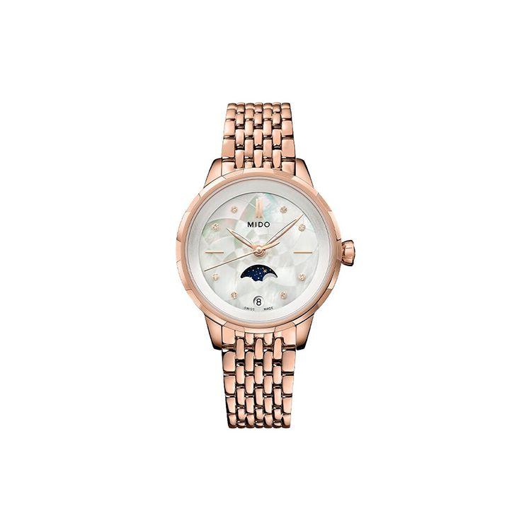 Mido Flower Series Moon Phase Watch