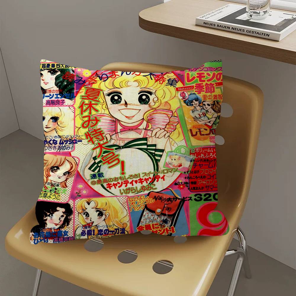 Candy Candy Anime Pillow Gift Home Office Decoration Bedroom Sofa Car Cushion Cover Case 45x45
