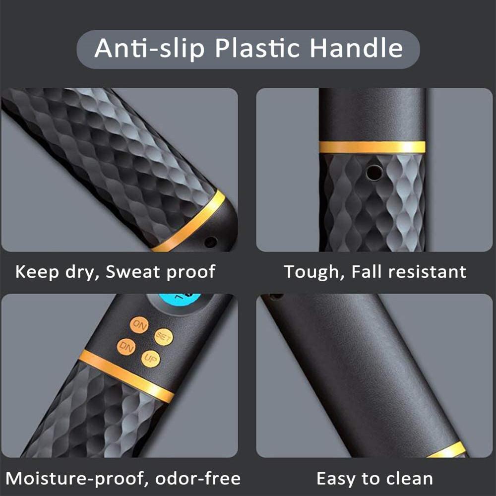 Smart Digital Skipping Ropes, Anti-Slip, Hand Grip, Crossfit Speed, Jump Rope with Counter, Fitness, Entertainment