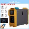 12v 2kw Diesel Auto Air Auxiliary Thermostat Lcd Monitor For Rv Tool
