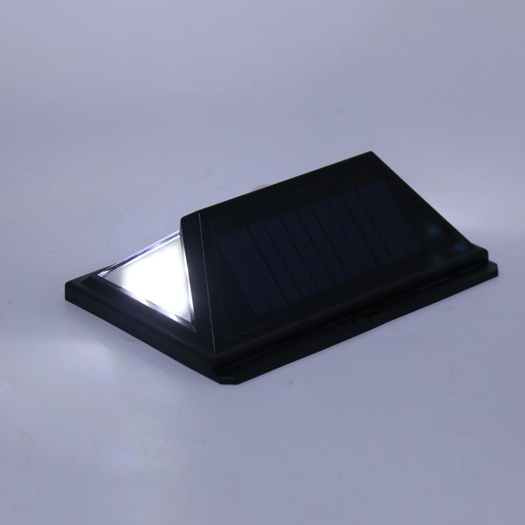 Modern Motion Sensor PIR 8-10m Range IP54 Waterproof Solar LED Outdoor Wall Lamp with 3 Lighting Modes 6000K Daylight