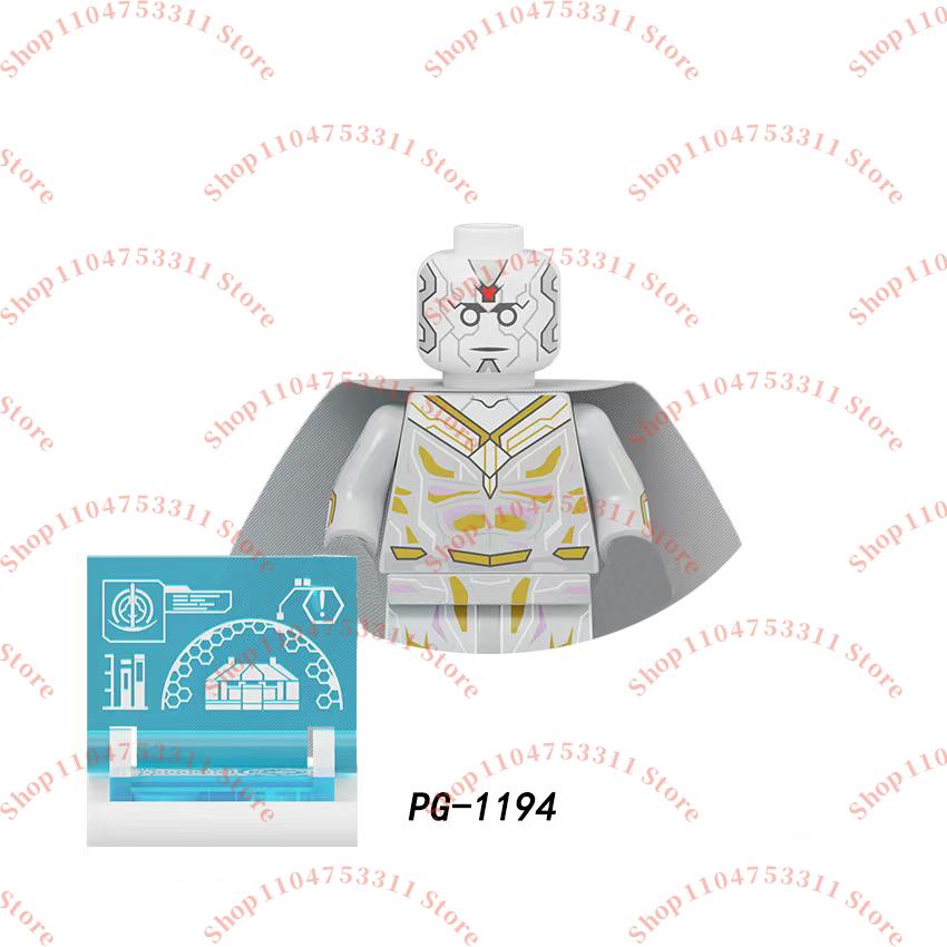 Hot-selling Toy Blocks Superhero Assembly Building Blocks Kids MINI Puzzle Brick Toy Alfred Bane Green Lantern Collection Gift