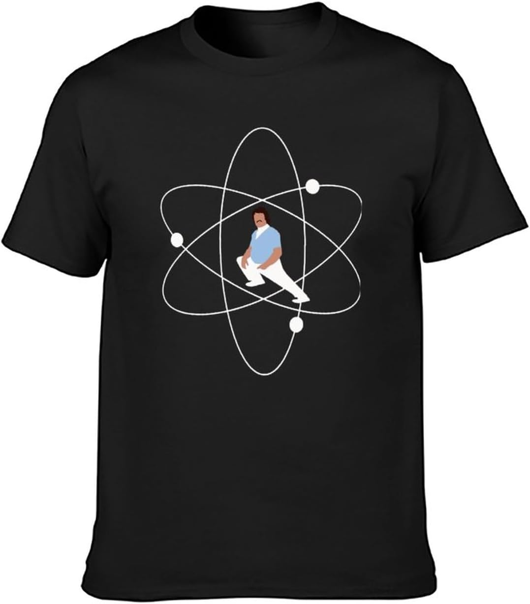 Acho Libre Nucleus T Shirt Printed Black Graphic Top Tee for Men 4XL чёрный
