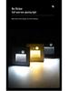 Outdoor LED Motion Sensor Step Light, Waterproof Recessed Aluminum Plinth Light