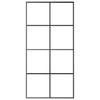 Vidaxl Drzwi Przesuwne A Akcesoriami, 102,5X205 Cm, Esg I Aluminium