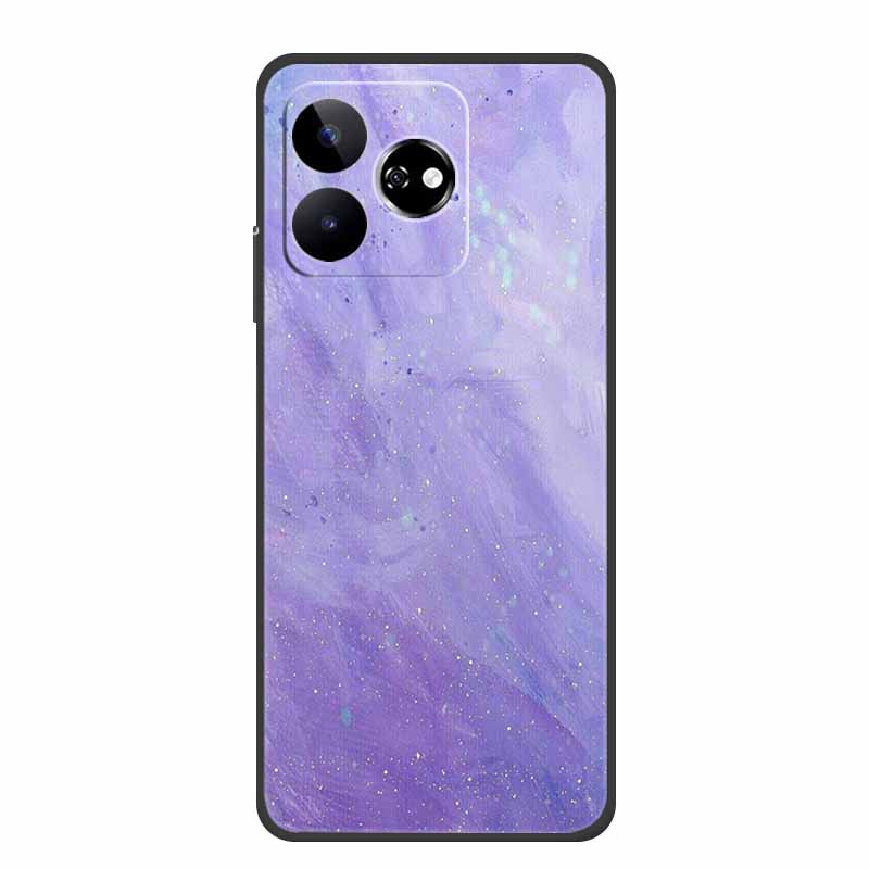 For ZTE Blade V60 Case 6.72" Marble TPU Soft Silicone Back Cover Phone Cases for ZTE Axon 60 4G Protector Cute Mica Painted etui