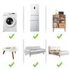 4PCS Anti Vibration Feet Pad Square Mat Anti Slip Heighten Dampers Universal Washing Machine Refrigerator Furniture Foot Pad