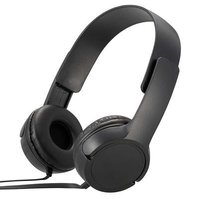 Căști sigilate Căști cu fir Căști stereo echipate cu driver de 40 mm negru